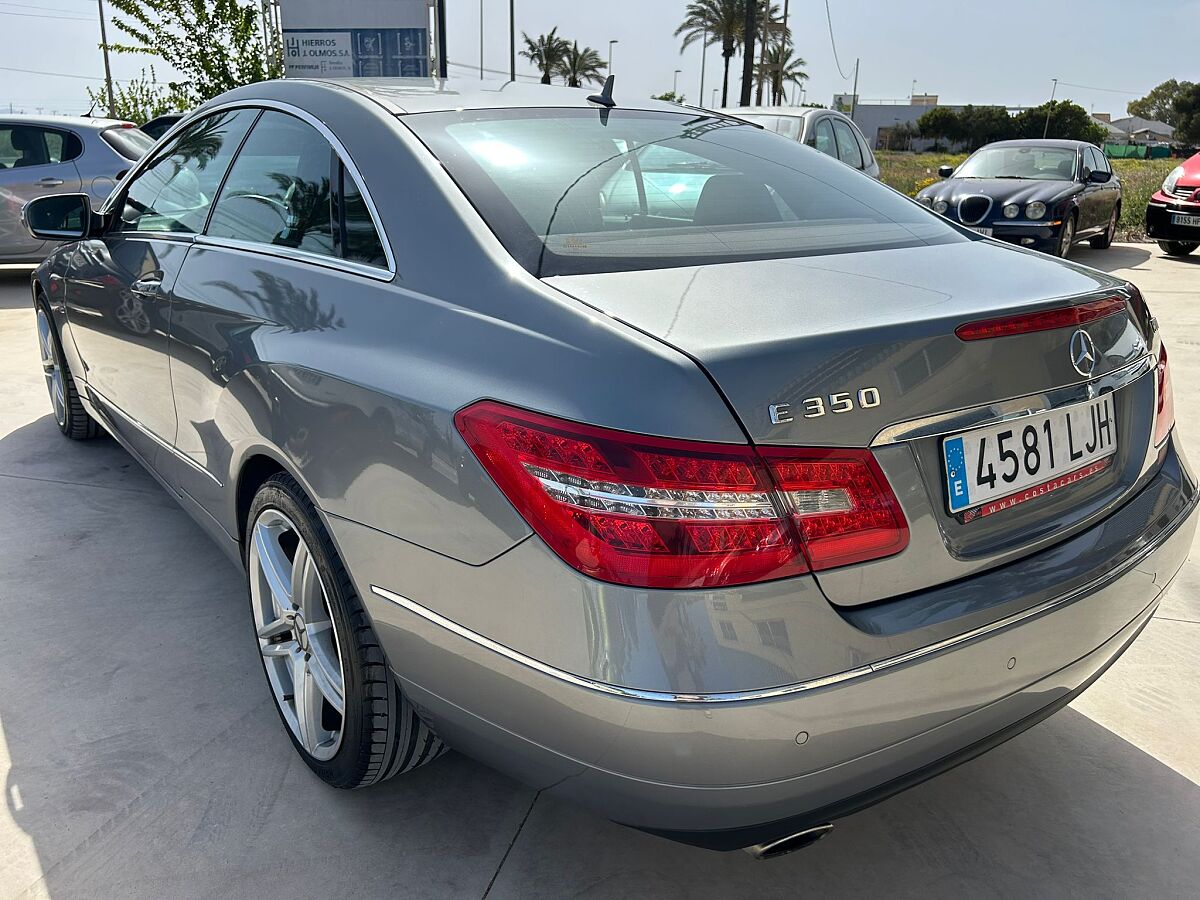 MERCEDES E350 CDI COUPE 3.0 V6 AUTO SPANISH LHD IN SPAIN 118000 MILES SUPER 2009